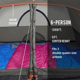 Tienda de campaña CAMEL CROWN para 4/6 personas impermeable