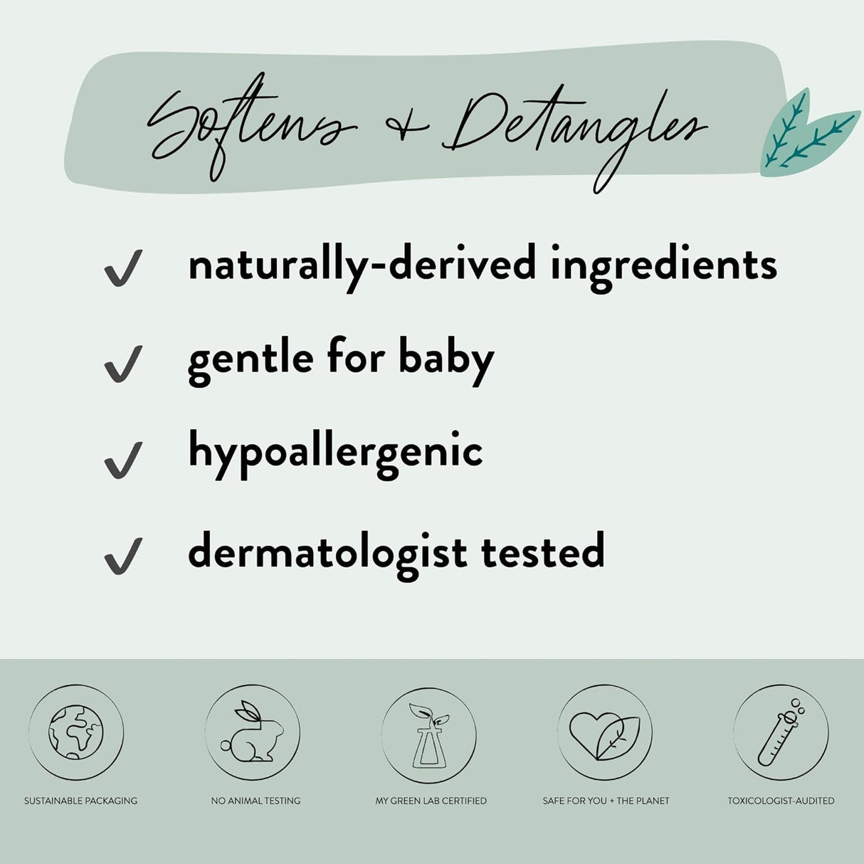Acondicionador desenredante de el cabello The Honest Company