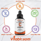 Suplementos Líquido liposomal de vitamina C de 2000 mg