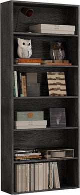 Estantería IRONCK de 6 niveles, 70in, mueble decorativo