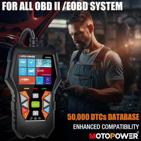 Escáner de diagnóstico de lector de código ‎MP69040 MOTOPOWER