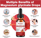 Suplemento Líquido de Magnesio Glycinato 1000mg con Bromelina, D3, B6 y K2
