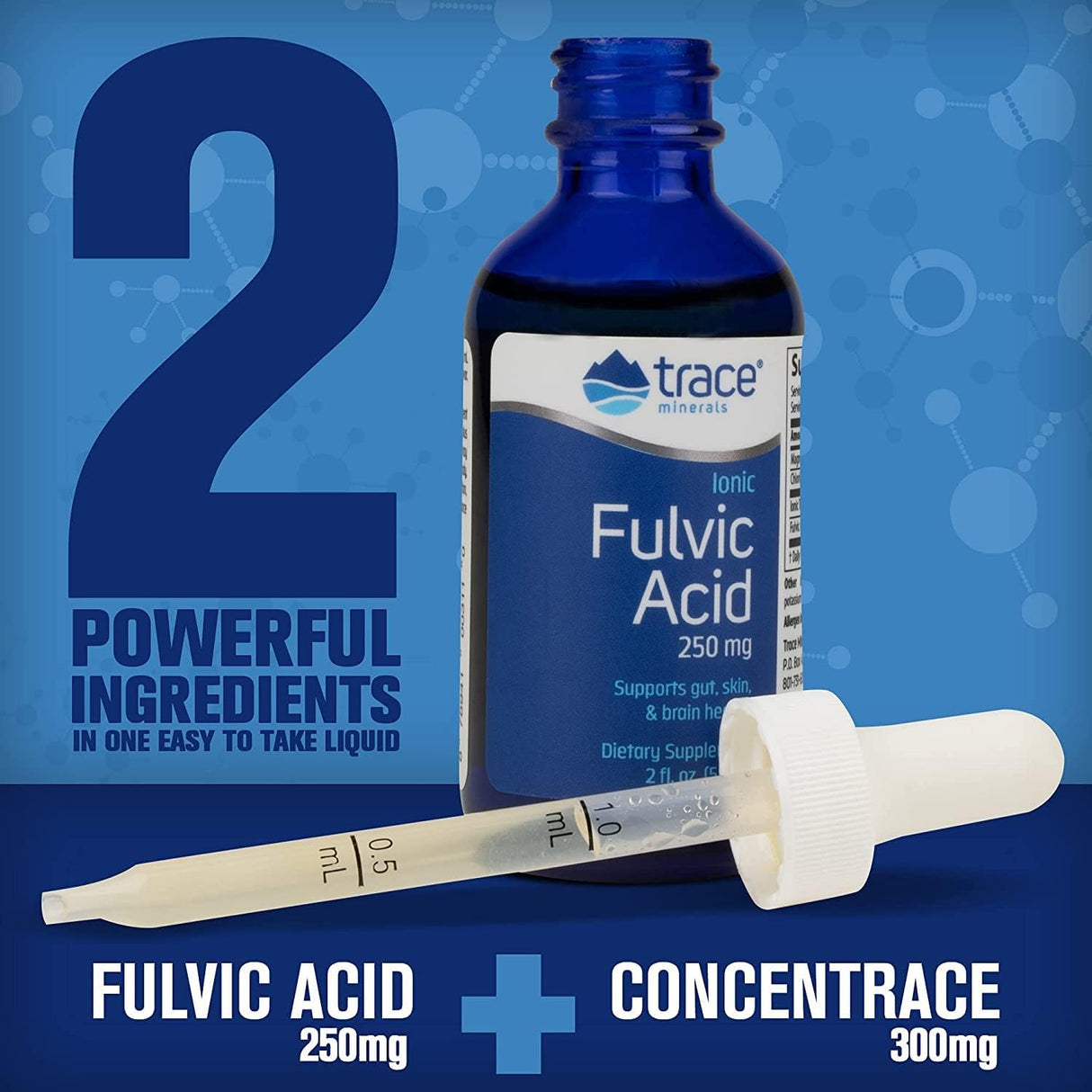 Ácido fúlvico iónico líquido  Apoya la salud digestiva