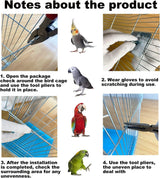 Jaula de viaje para pájaros pequeños, kit de iniciación ligero para pájaros pequeños con jaulas y accesorios, ideal para periquitos, tortolitos, pinzones, canarios