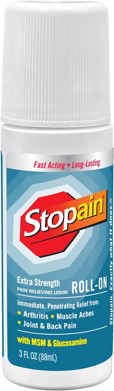 Gel Analgésico Stopain 3oz, Fuerza Máxima, Rápido Efecto