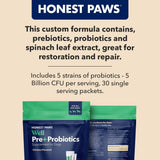 Vitaminas Probióticos para perros Polvo probiótico