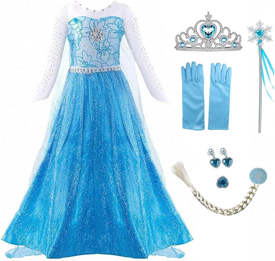 Disfraces de cosplay para niñas pequeñas talla 4 a 5 años