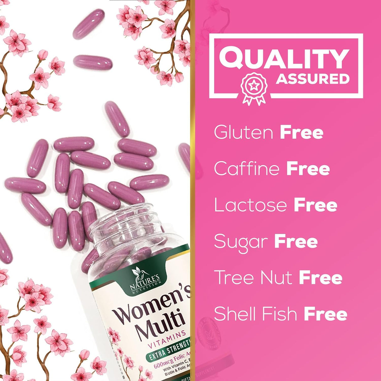 Multivitamínico para Mujeres con Hierro - 120 Softgels
