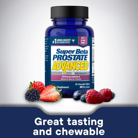 Suplementos Beta Prostate Advanced Chewables  60 masticables