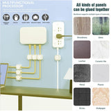 Organizador de Cables Magnético, Marca Desconocida, 6 Pack