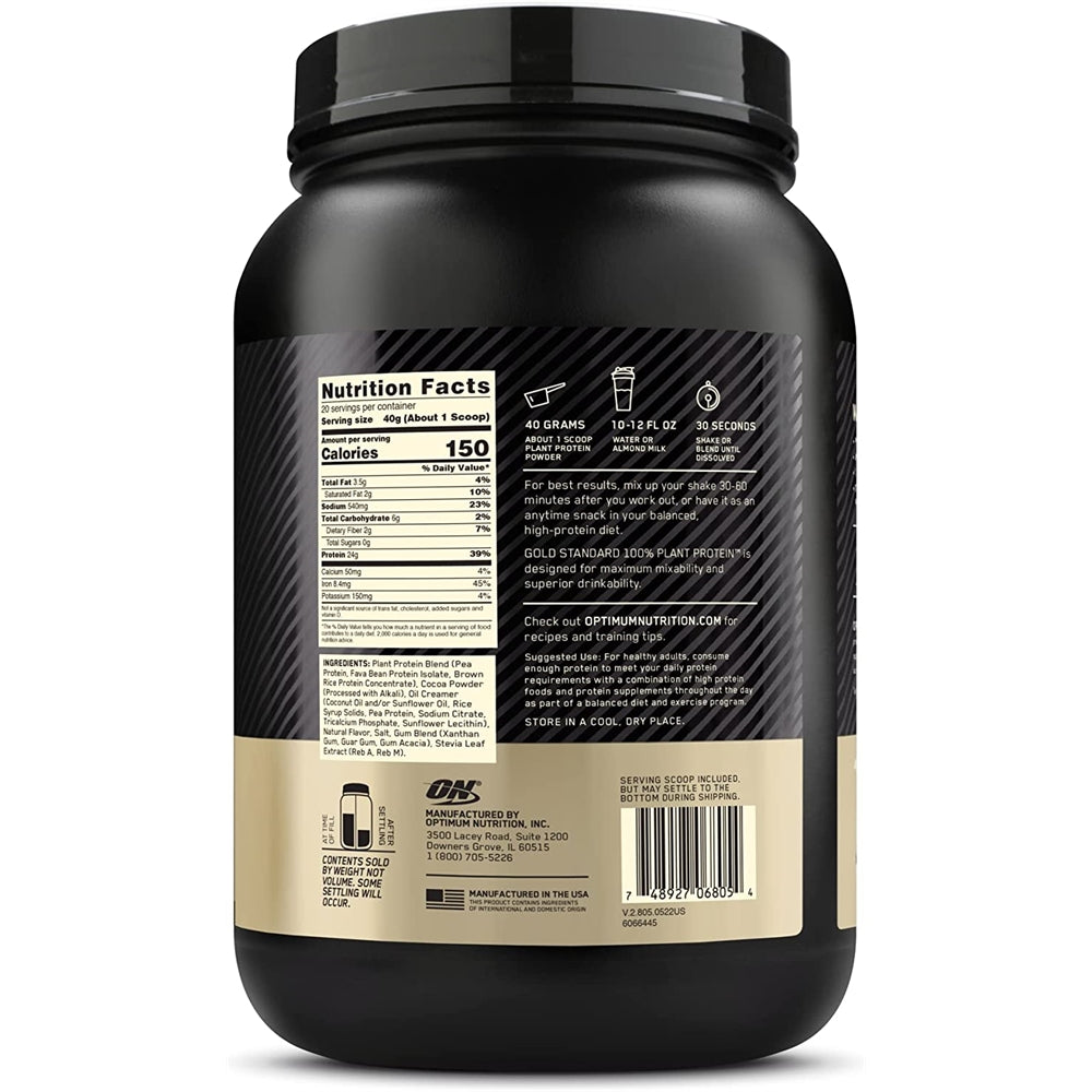 Suplemento Proteína en polvo 100 % a base de plantas 20 por – Usalo Ya