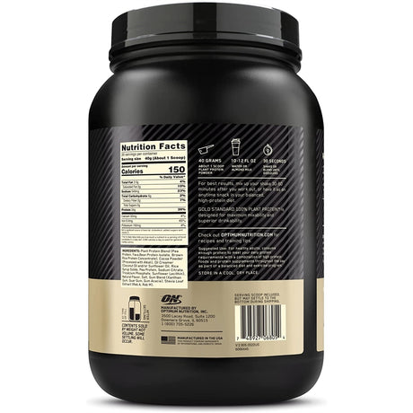 Suplemento Proteína en polvo 100 % a base de plantas 20 por