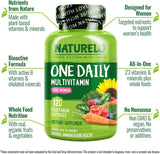Multivitamínico para Mujeres NATURELO - Energía, 120 Cápsulas