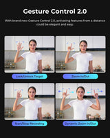 Cámara OBSBOT 4K PTZ con IA, control gesto y streaming