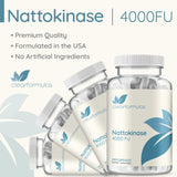 Nattokinase 4000 FU - 200 Cápsulas Vegetales sin OGM