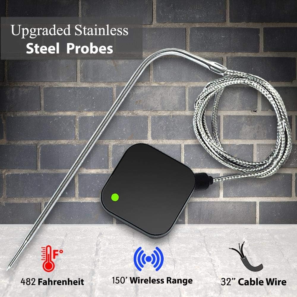 Termómetro inalámbrico Bluetooth NUTRICHEF AZPWIRBBQ40