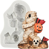 Moldes de Silicona para Dulces Halloween - Fantasía y Calavera