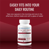 CoQ10 MD Extra Fuerza 300mg con BioPerine® 6 Meses