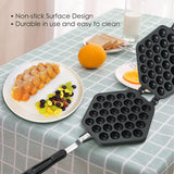 Máquina de Waffles MAOPINER, molde antiadherente, doble cara