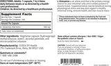 Klaire Labs L Glutamina Cápsulas 500mg - Sin Gluten 100