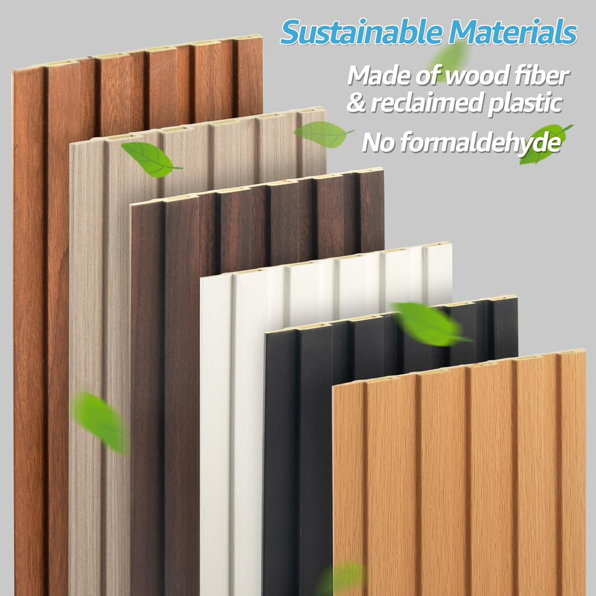 Paneles de Pared 3D Art3d, 8-Pack 108x6 Pulgadas, Decoración