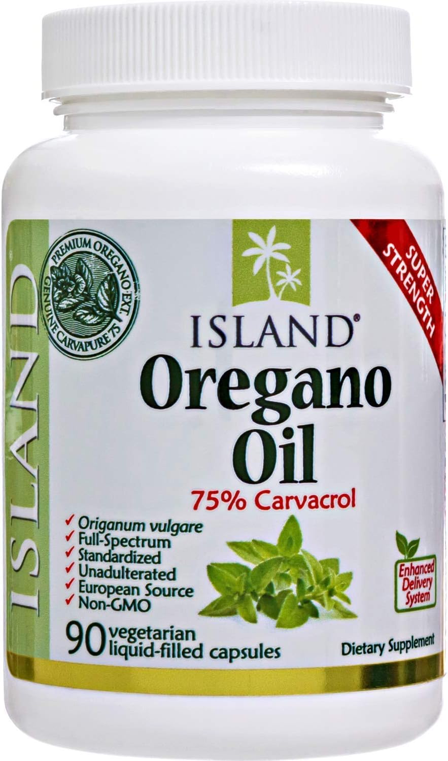 Cápsulas Aceite de Orégano Orgánico de España Super-Fuerza