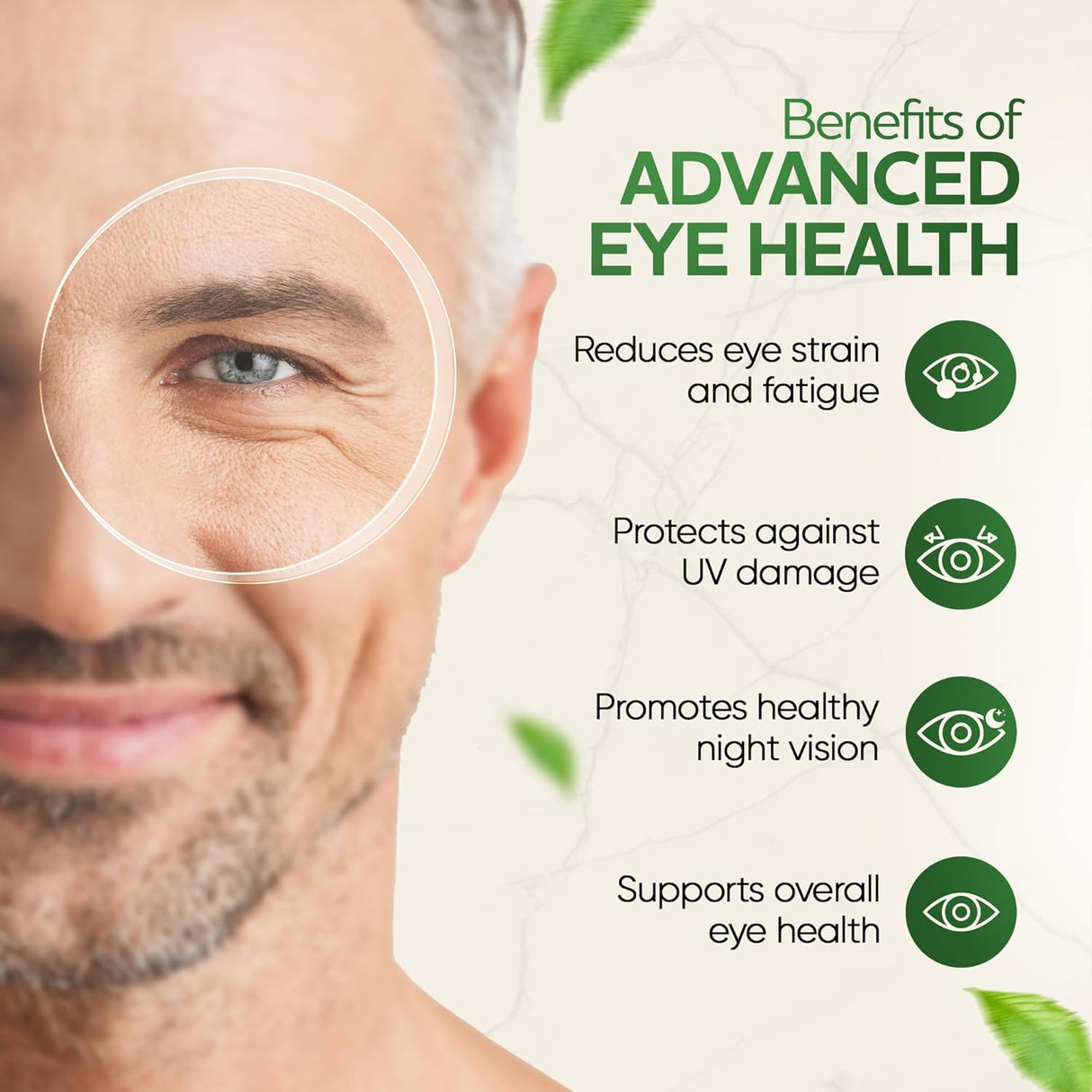 Suplemento vitamínico y mineral con luteína  omega-3 60 cáp