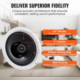 Altavoces de Techo Bluetooth VEVOR 150W, 6.5'', 8Ω, 89dB