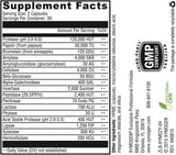 Suplemento Enzimas digestivas veganas multienzima con lipasa