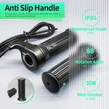 Acelerador MUSELK para bicicleta eléctrica 24V a 72V, 3 pines