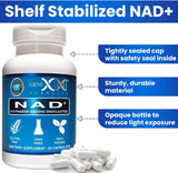 Suplementos NAD+ 250 mg porción 60 cápsulas de nicotinamida