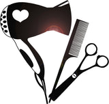 Vinilo Decorativo Herramientas de Belleza Barbería g1299