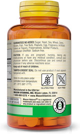 MASON NATURAL B12 50 mcg con Calcio, 100 Tabletas Saludables