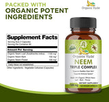 Suplemento Organic Veda  herbales para piel clara 120 unidad