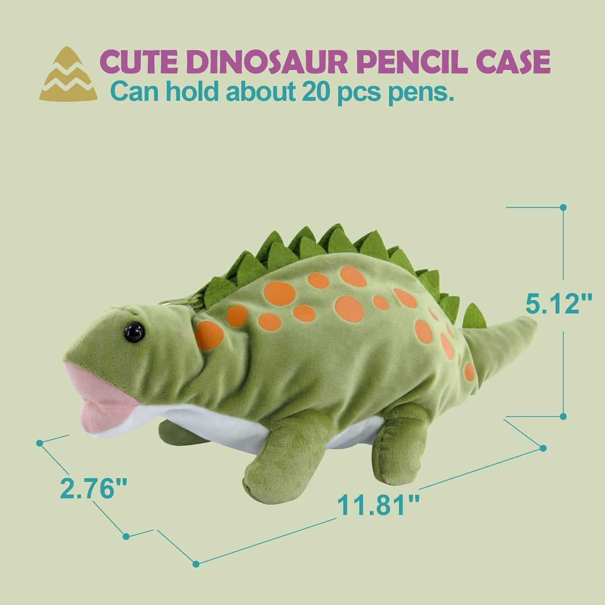 Estuche 3D Animal Peluche Suave para Niños y Niñas