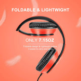 Auriculares LORELEI X6 con micrófono, ligeros y portátiles