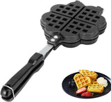 Mini Waffle Maker, Antiadherente, Mango Frío, Modelo Compacto