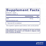 Suplementos  Pure Encapsulations GABA estrés ocasional
