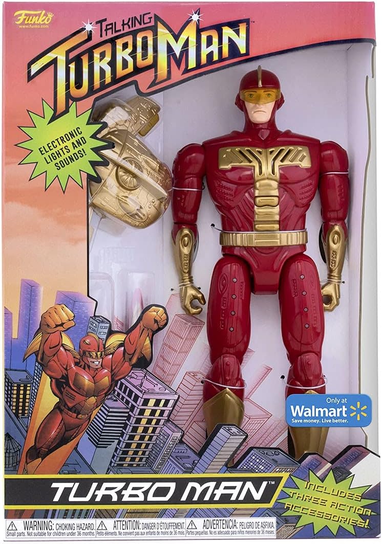 Figura Electrónica Turbo Man de Funko – Jingle All The Way