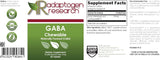 Suplemento adaptogen Research Gaba masticable  200 mg 60 un