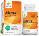 Suplemento Adaptra de Terry Naturall Ashwagandha y Rhodiola