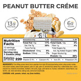 Power Crunch Bar, Snack Proteico con Sabor, Peanut Butter Crème, 12 Uds