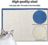Protector de muebles de gato azul oscuro mano izquierda