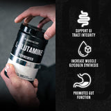 Suplemento L-Glutamina en Polvo Jacked Factory 100 Porciones
