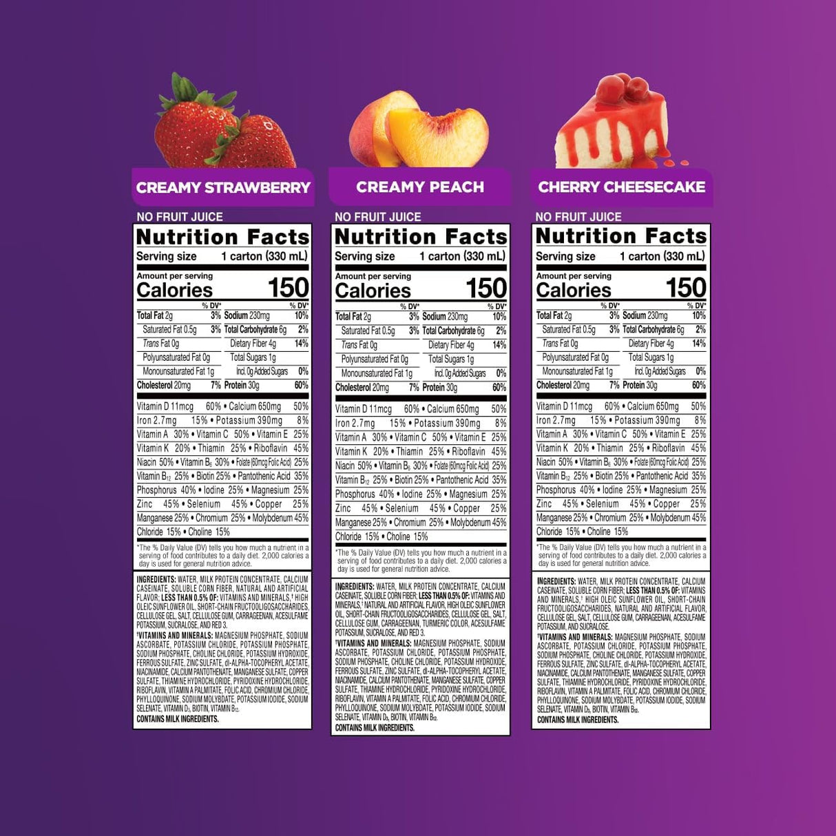 BatidoMaxProteínaEns. Pack8 30g Proteína 1g Azúcar