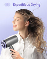Secador de pelo profesional con difusor 1875W púrpura