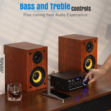 Amplificador Estéreo 50W 2.0 Bluetooth 5.0 AK45 Pro