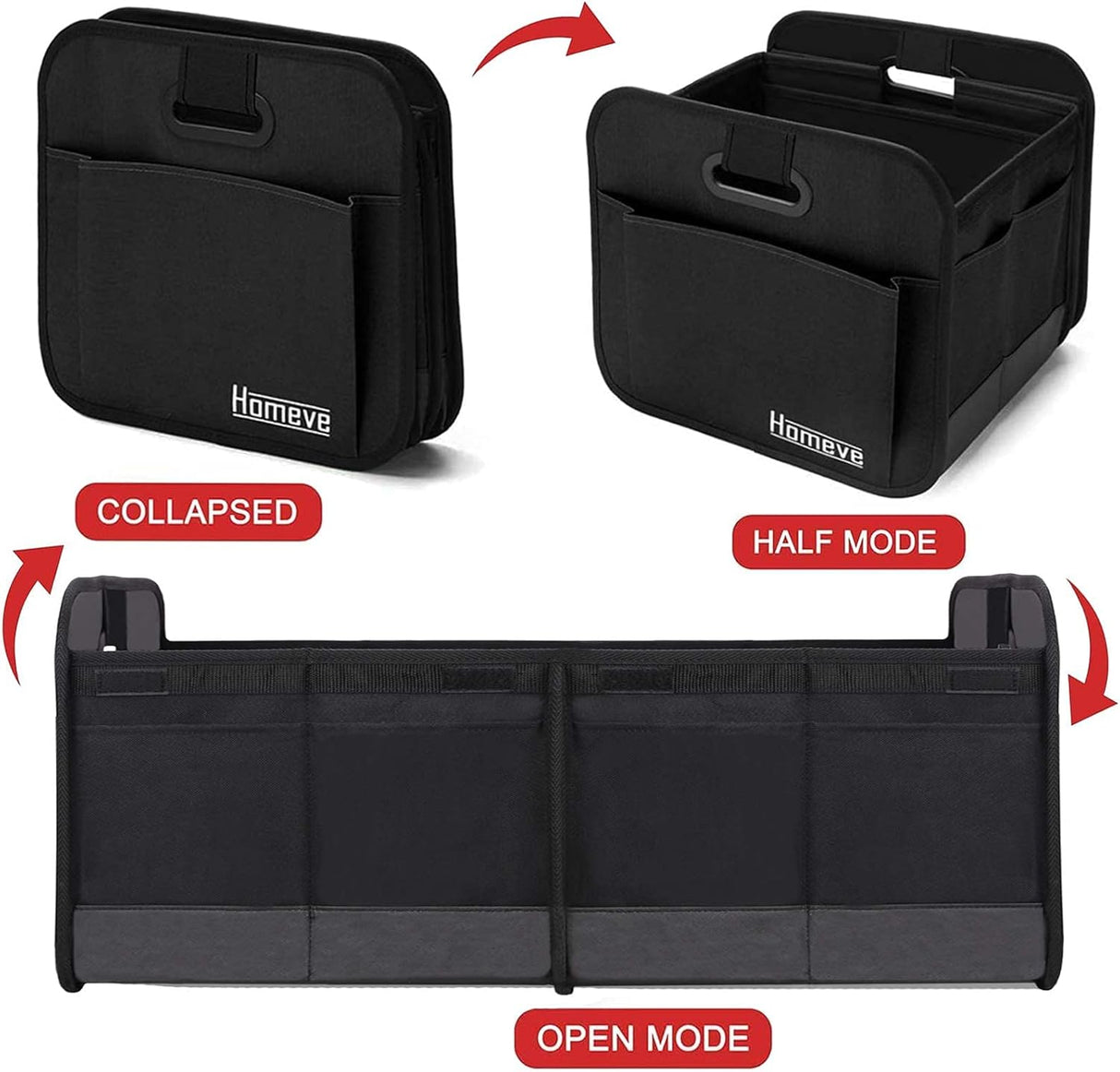Organizador de Maletero Homeve 2 Piezas, Plegable y Impermeable