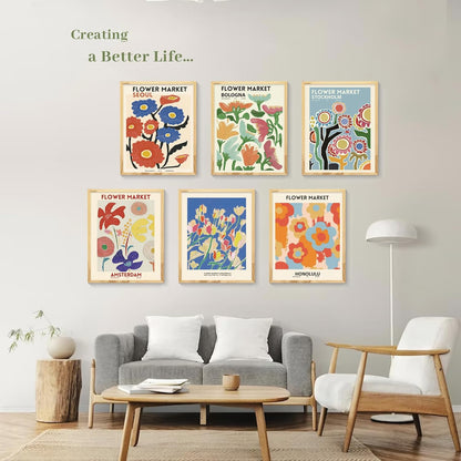 Póster de arte para pared, decoración abstracta de Matisse