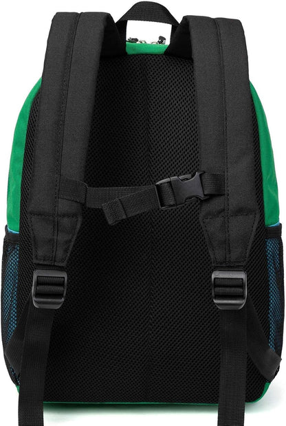 Morral o Mochila escolar para niños pequeños verde HawLander